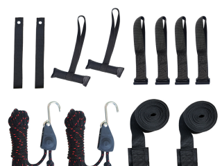 Kayak tie down straps kit